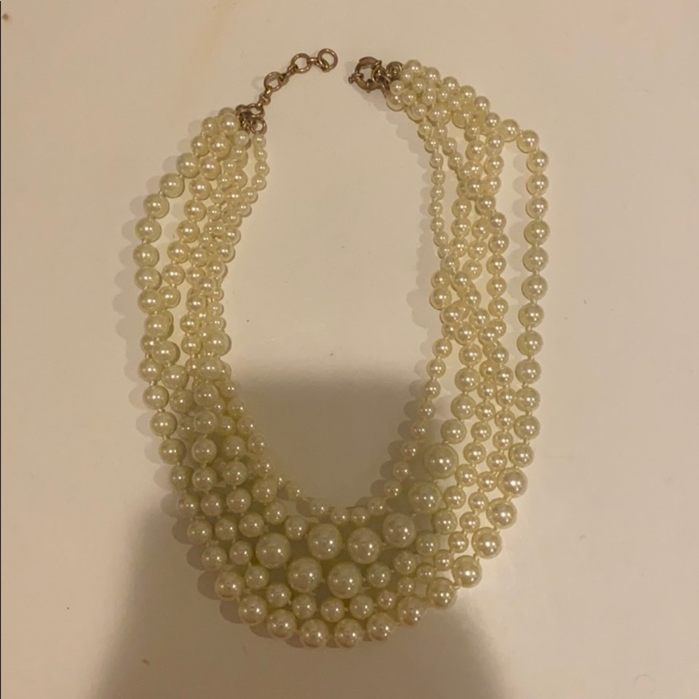 J.Crew pearl necklace